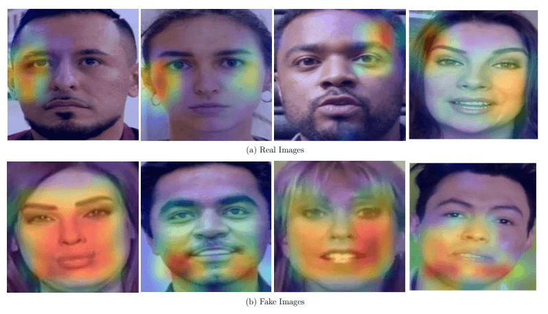 Grad-CAM 이용한 딥페이크 (deepfake) 얼굴 탐지