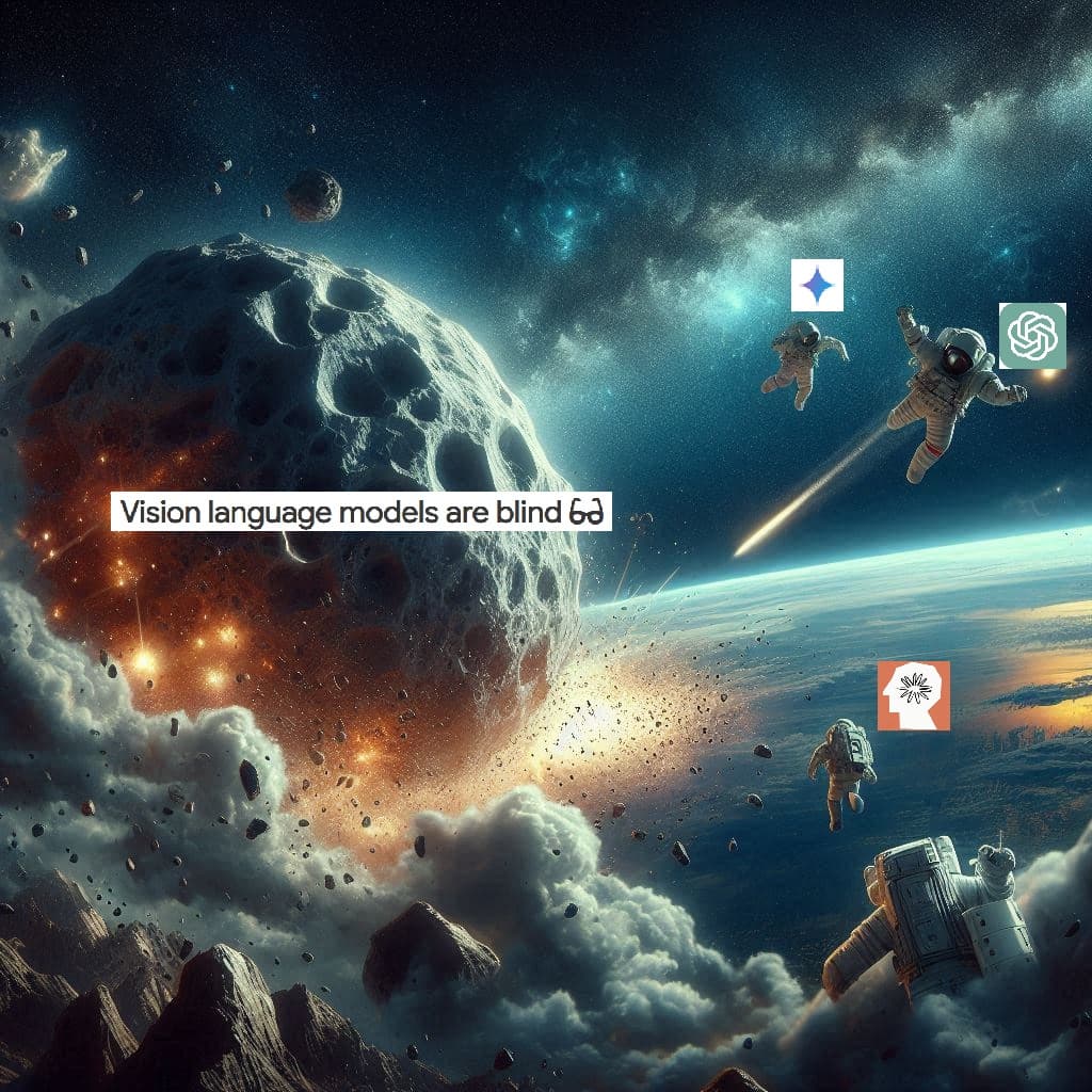 VISION LANGUAGE MODEL은 눈이 멀었다? 인공지능의 다음 DEEP IMPACT